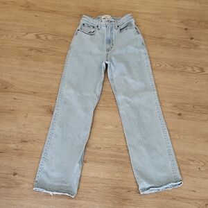 Abercrombie & Fitch 90s Relaxed Jean High Rise (Curve Love)